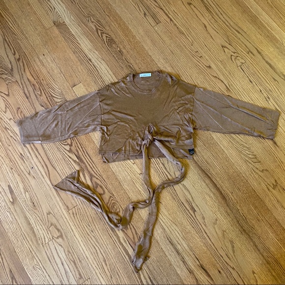 Zara sweater with front knot - Picture 6 of 11